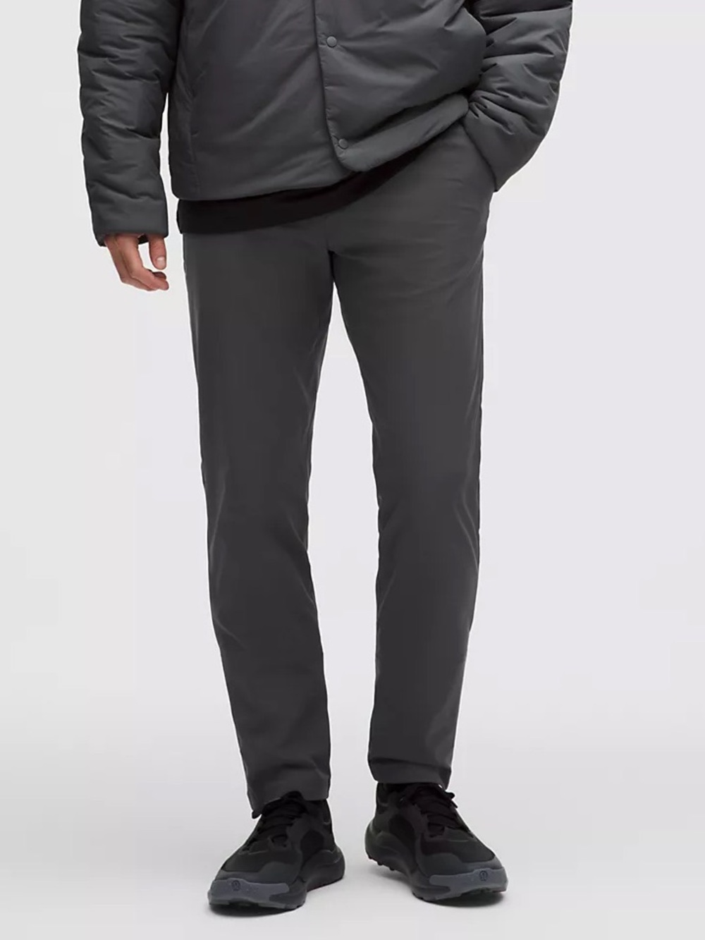 NWT Lululemon Men's ABC Classic-Fit Trouser 34”x34” Warpstreme Obsidian
